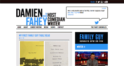 Desktop Screenshot of damienfahey.com